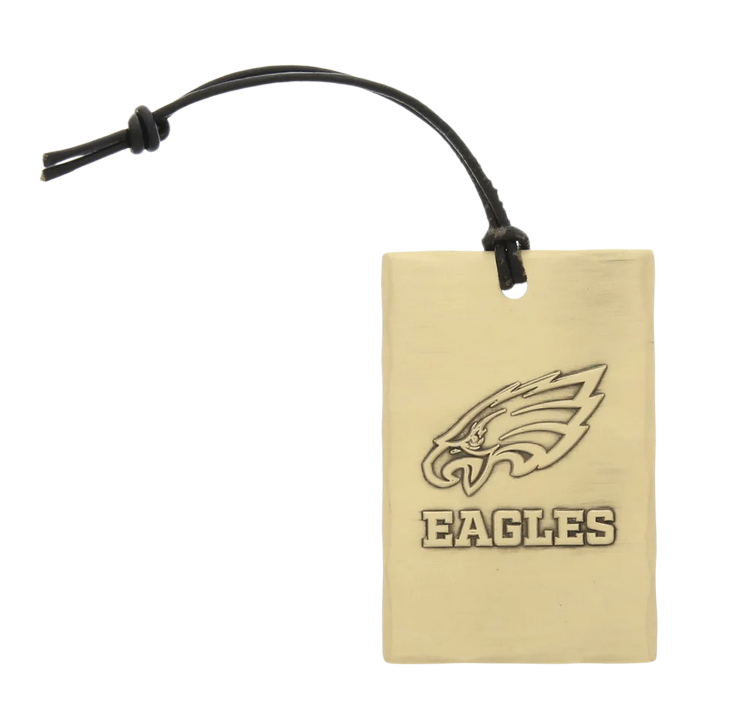 Philadelphia Eagles Logo Bag Tag(Bronze)