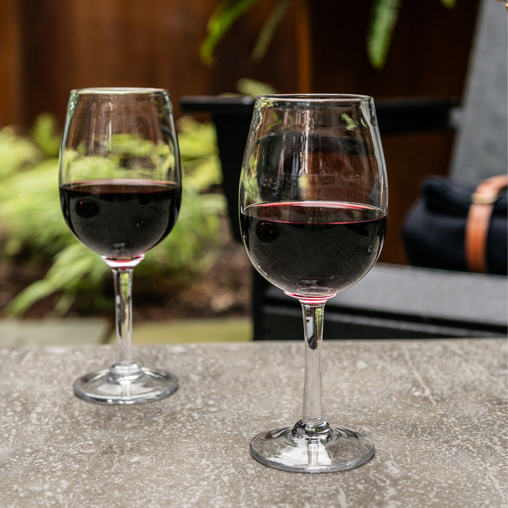 Simon Pearce Woodstock Red Wine, Glass Set of 2