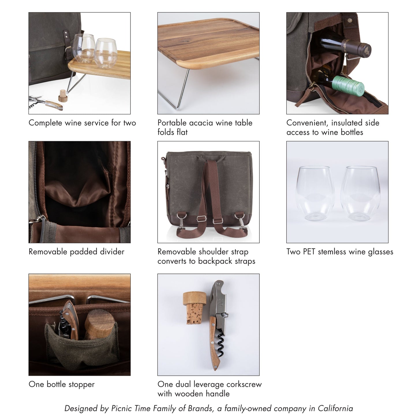Adventure Wine Tote