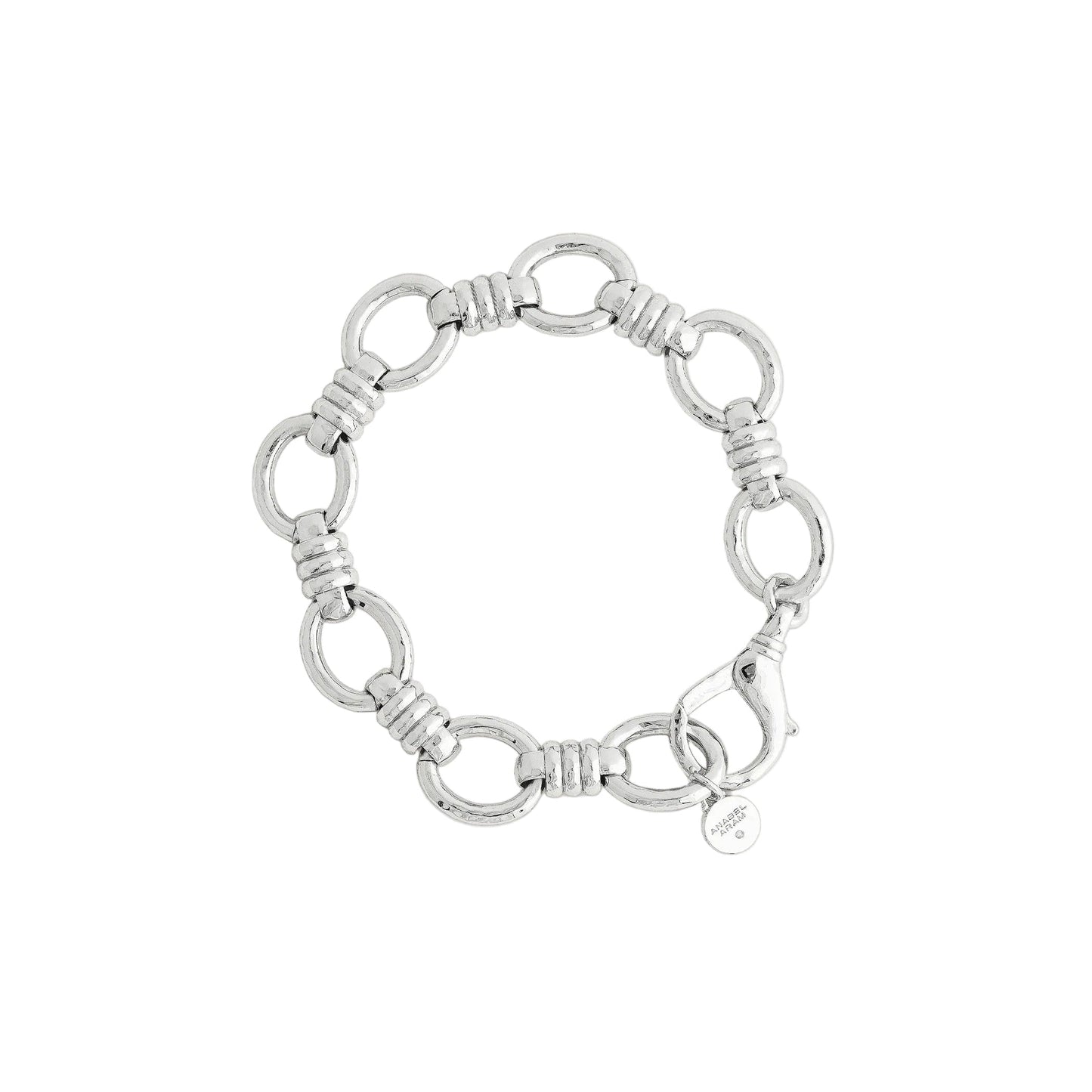 Silver Neptune Chain Bracelet