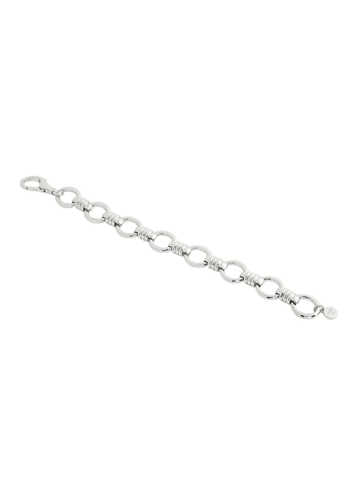 Silver Neptune Chain Bracelet