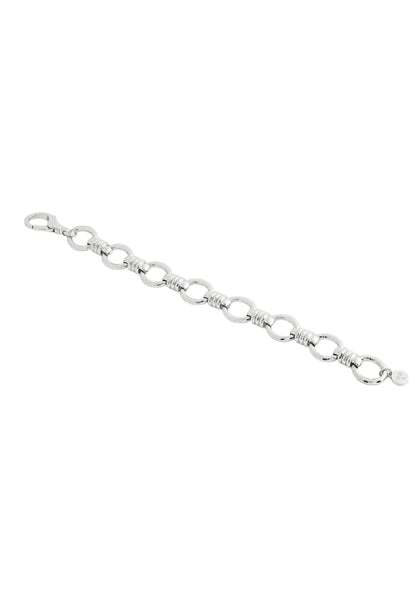 Silver Neptune Chain Bracelet