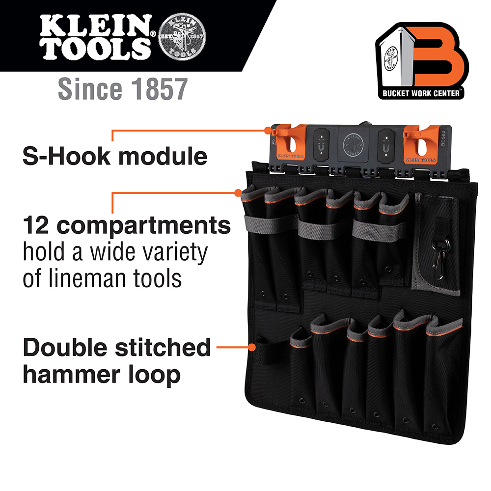 1 5-1/2" Tool Apron Storage Module S-Hook
