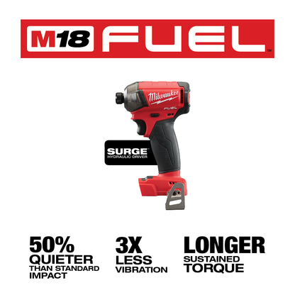M18 Fuel Surge 1/4" Hydraulic Driver Tool Only (Brushless Lithium Ion Cordless)