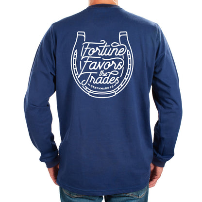 "Fortune Favors the Trades" Horseshoe Flame Resistant Shirt