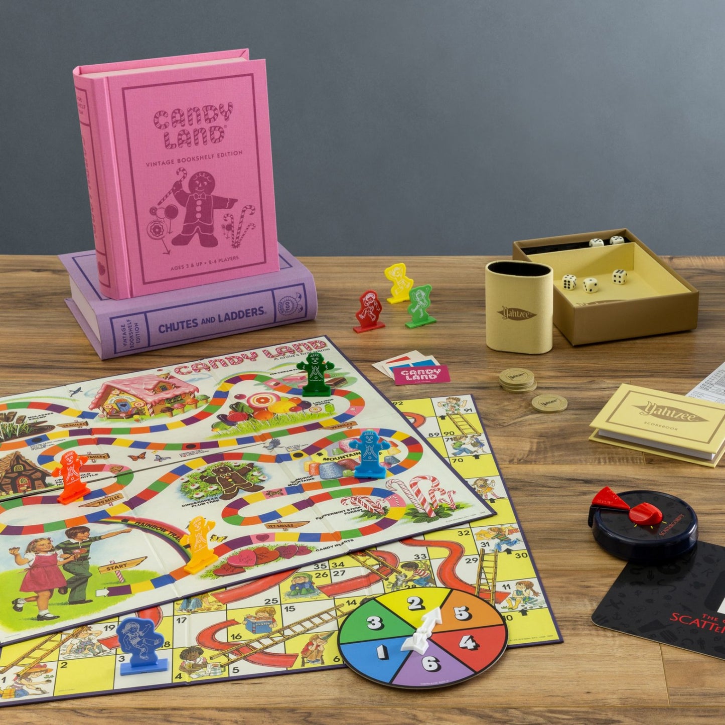Vintage Bookshelf Games