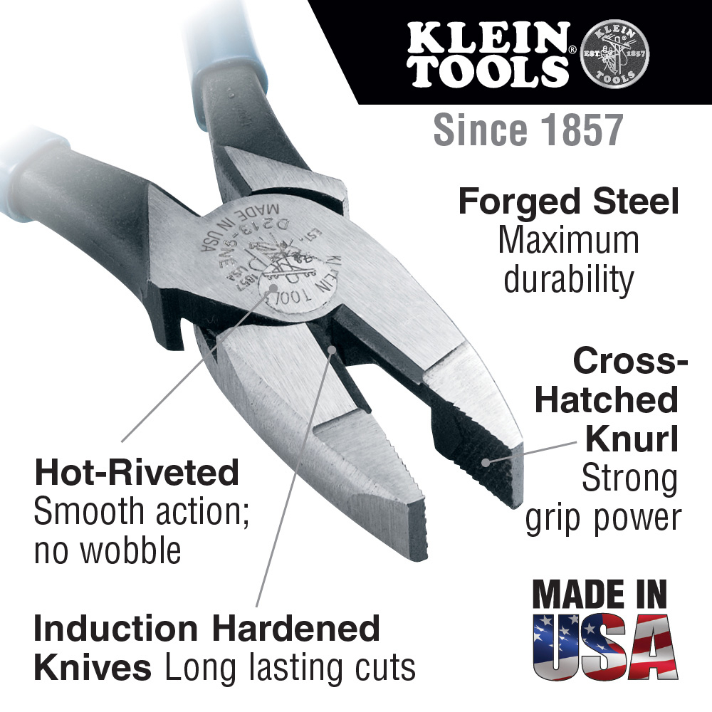 Side Cutting Pliers 9-1/4" Hi-Lev Handle 70044