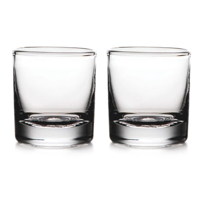 Simon Pearce Ascutney Double Old-Fashioned Glasses Set of Two