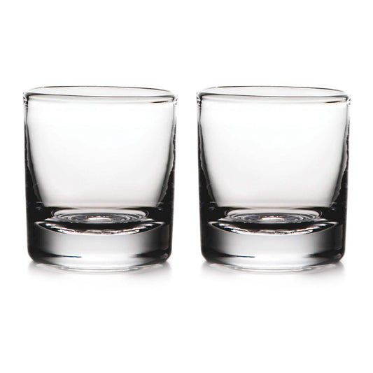 Simon Pearce Ascutney Double Old-Fashioned Glasses Set of Two