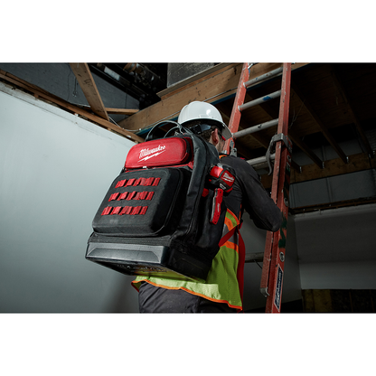 Tool Backpack 1680D Ballistic 48 Pocket Red 20.40" Height