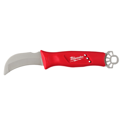 LINEMAN's Blunt Tip HAWKBILL Knife W STICKWORK Three-in-One Ring