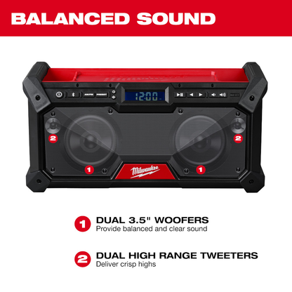 M18 Bluetooth Jobsite Radio (Lithium Ion Cordless)