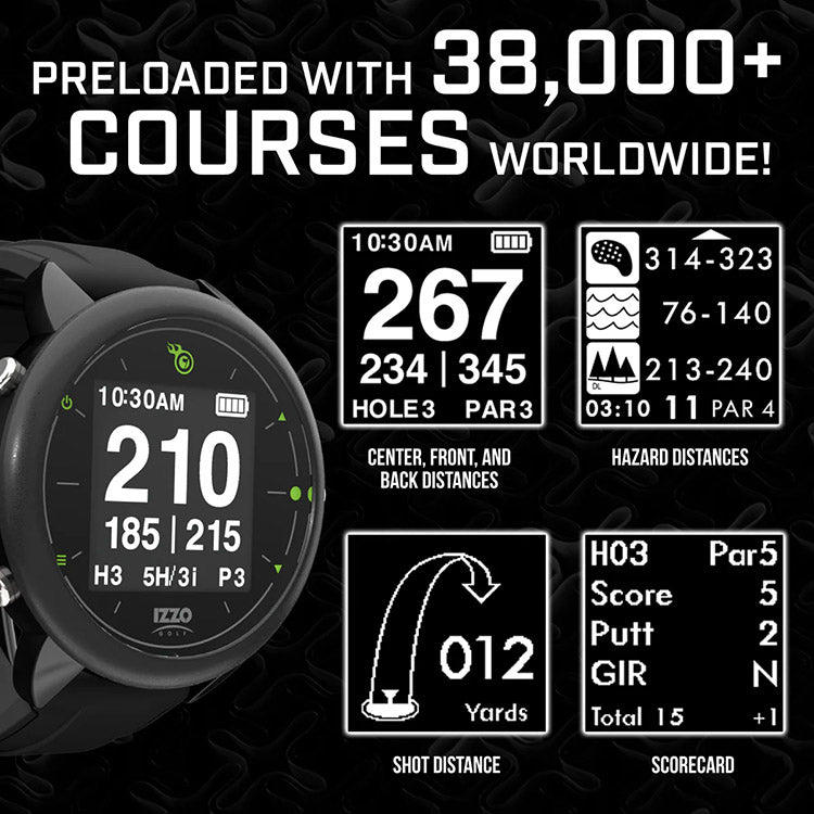 Izzo SWAMI Watch Golf GPS