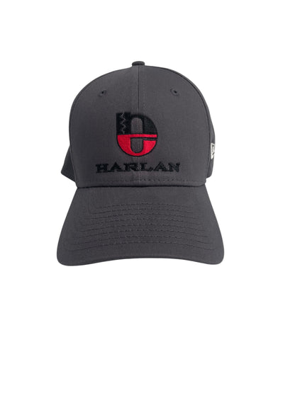 New Era 39THIRTY Graphite Structured Stretch Cotton Cap