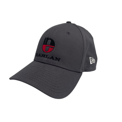 New Era 39THIRTY Graphite Structured Stretch Cotton Cap
