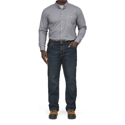 Men's Relaxed Fit Bootcut Jean with Stretch