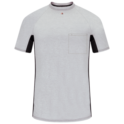 Men's FR Short Sleeve Base Layer with Concealed Chest Pocket
