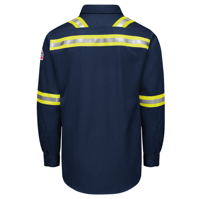 iQ Series Men’s Enhanced-Vis Midweight Comfort Woven Shirt