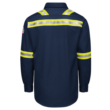 iQ Series Men’s Enhanced-Vis Midweight Comfort Woven Shirt