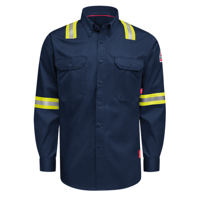iQ Series Men’s Enhanced-Vis Midweight Comfort Woven Shirt