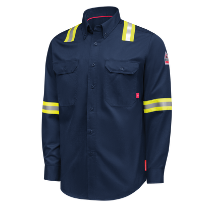 iQ Series Men’s Enhanced-Vis Midweight Comfort Woven Shirt