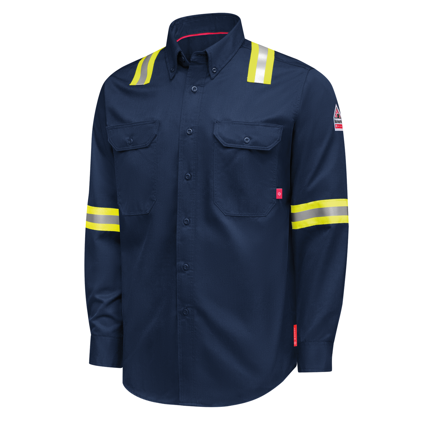 iQ Series Men’s Enhanced-Vis Midweight Comfort Woven Shirt
