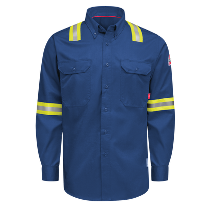 iQ Series Men’s Enhanced-Vis Midweight Comfort Woven Shirt