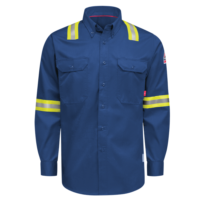 iQ Series Men’s Enhanced-Vis Midweight Comfort Woven Shirt