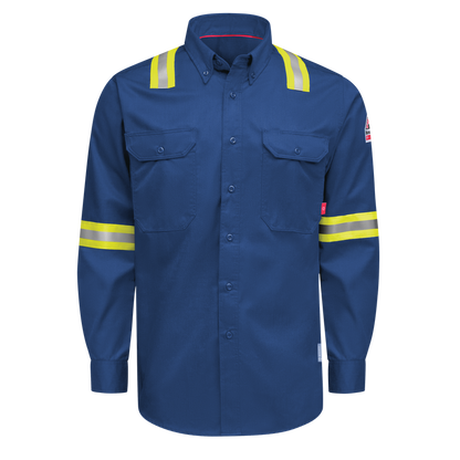 iQ Series Men’s Enhanced-Vis Midweight Comfort Woven Shirt