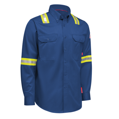 iQ Series Men’s Enhanced-Vis Midweight Comfort Woven Shirt