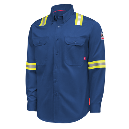 iQ Series Men’s Enhanced-Vis Midweight Comfort Woven Shirt