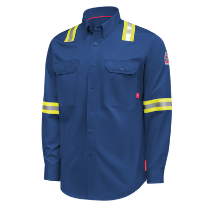 iQ Series Men’s Enhanced-Vis Midweight Comfort Woven Shirt