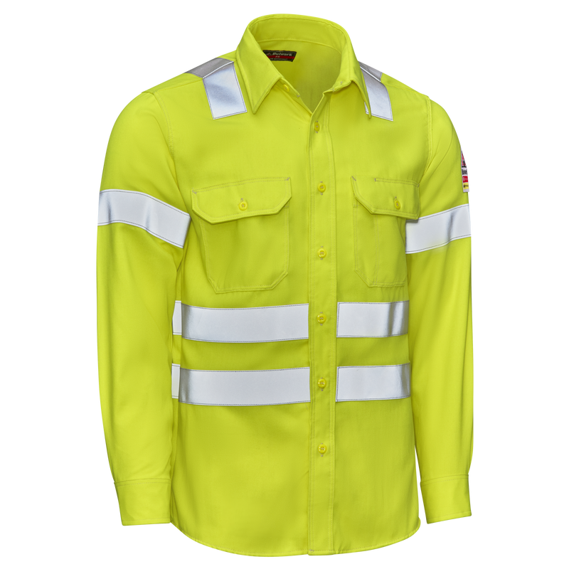 Men's Hi-Visibility Work Shirt