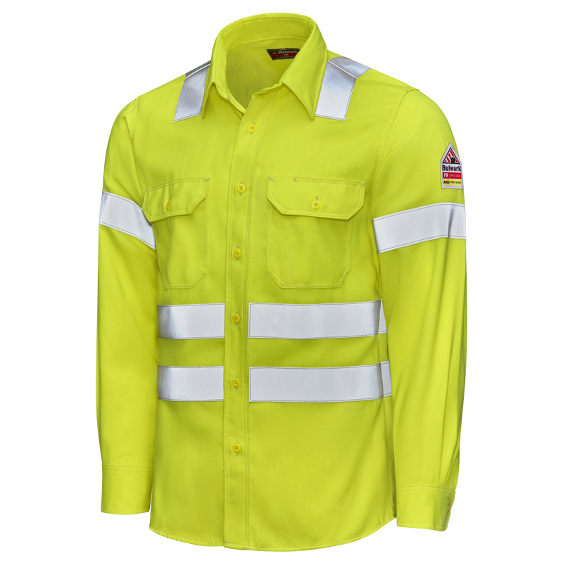 Men's Hi-Visibility Work Shirt