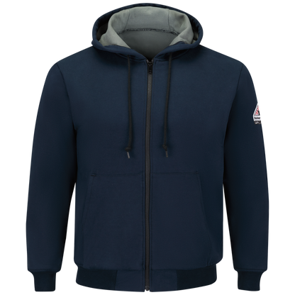Men's Thermal Lined Zip-Front Hooded Sweatshirt