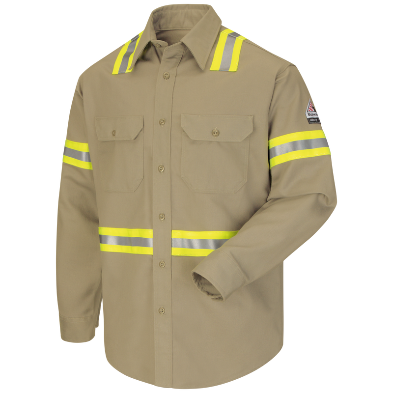 Men's Midweight FR Enhanced Visibility Uniform Shirt