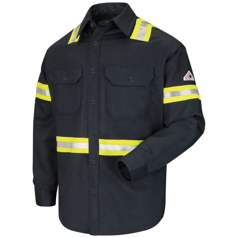 Men's Midweight FR Enhanced Visibility Uniform Shirt