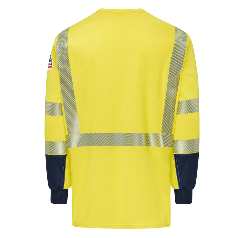 Hi-Visibility Lightweight Colorblock Long Sleeve T-Shirt