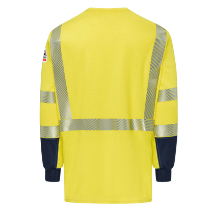 Hi-Visibility Lightweight Colorblock Long Sleeve T-Shirt