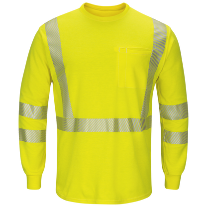 Hi-Visibility Lightweight Long Sleeve T-Shirt with Insect Shield