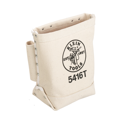 Tool Bag Bull-Pin & Bolt Bag Tunnel Loop Canvas 5 x 10 x 9"