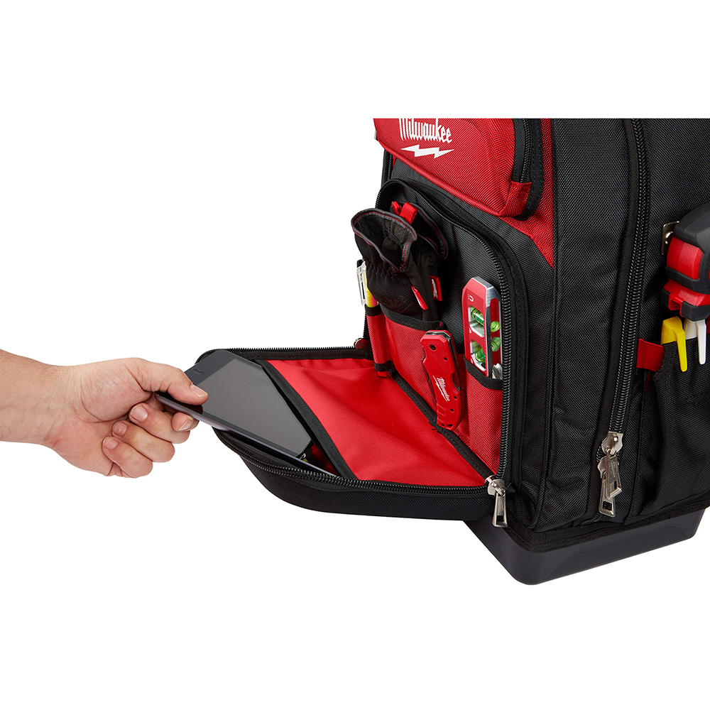 Tool Backpack 1680D Ballistic 48 Pocket Red 20.40" Height