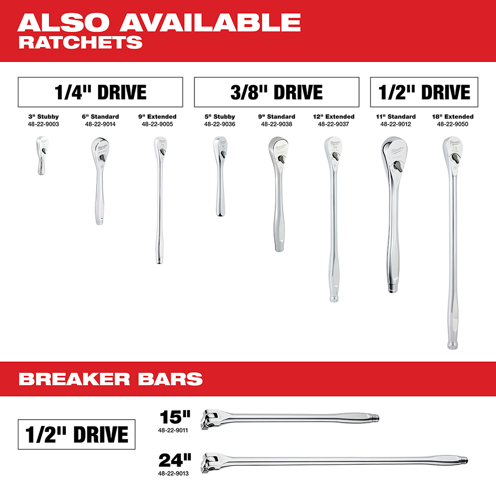 1/2" Drive 18" Ratchet