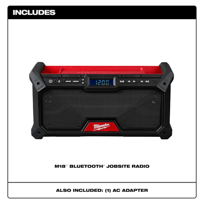 M18 Bluetooth Jobsite Radio (Lithium Ion Cordless)