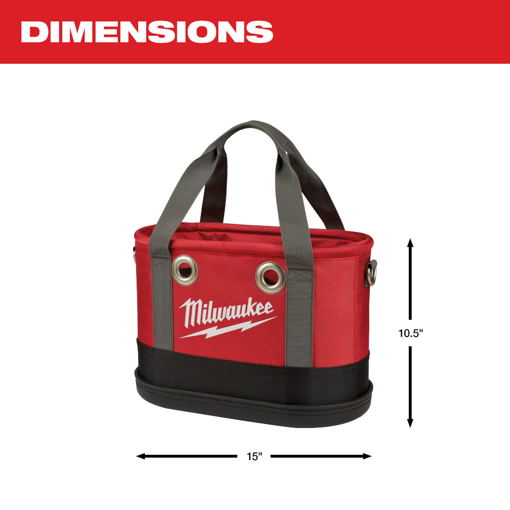 1 4-1/2" Aerial Oval Tool Bag
