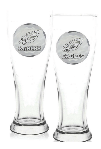 Philadelphia Eagles 2-Piece Pilsner Set