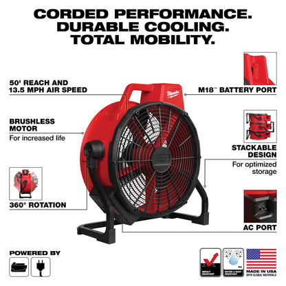 M18 18" Fan