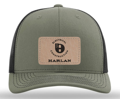 Richardson 112 Custom Leather Patch Hat