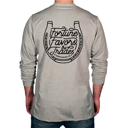 "Fortune Favors the Trades" Horseshoe Flame Resistant Shirt