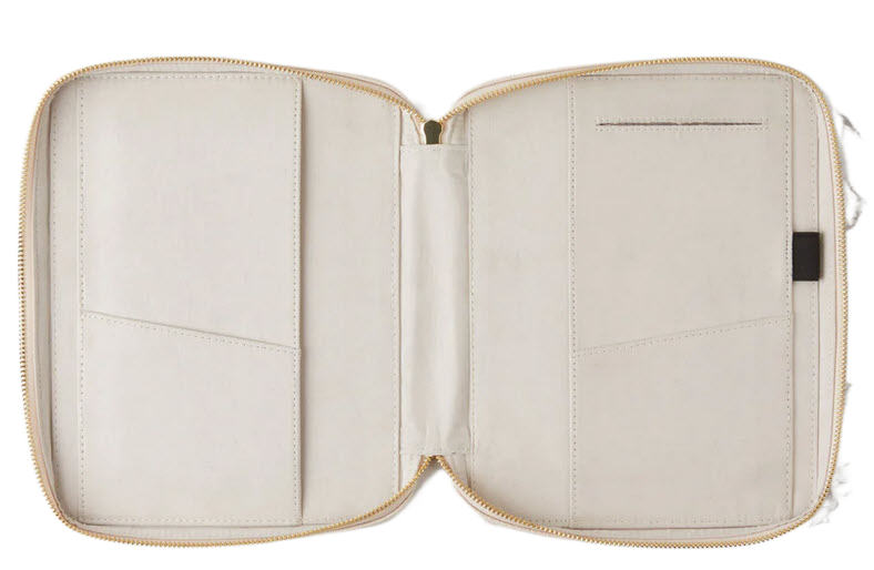 Zip around journal